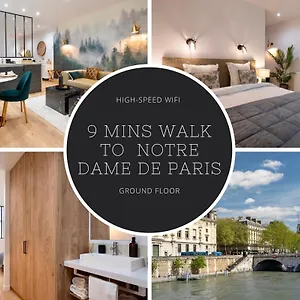  Appartamento Cosy A 9 Min A Pied De La Cathedrale Notre Dame